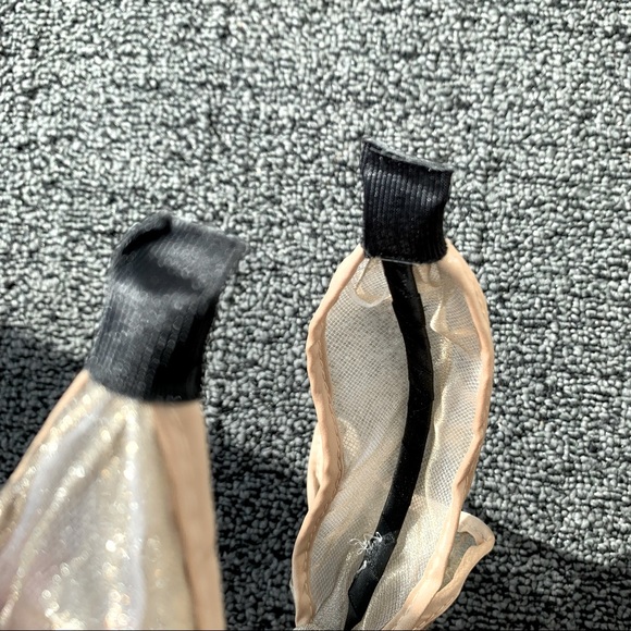 Gold Charm Trendy Lace Hair Band with pearl & rhinestone charms, mint condition - Picture 7 of 7